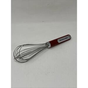 KitchenAid Classic Utility Whisk Black Sturdy Stainless Steel Wires Dishwasher